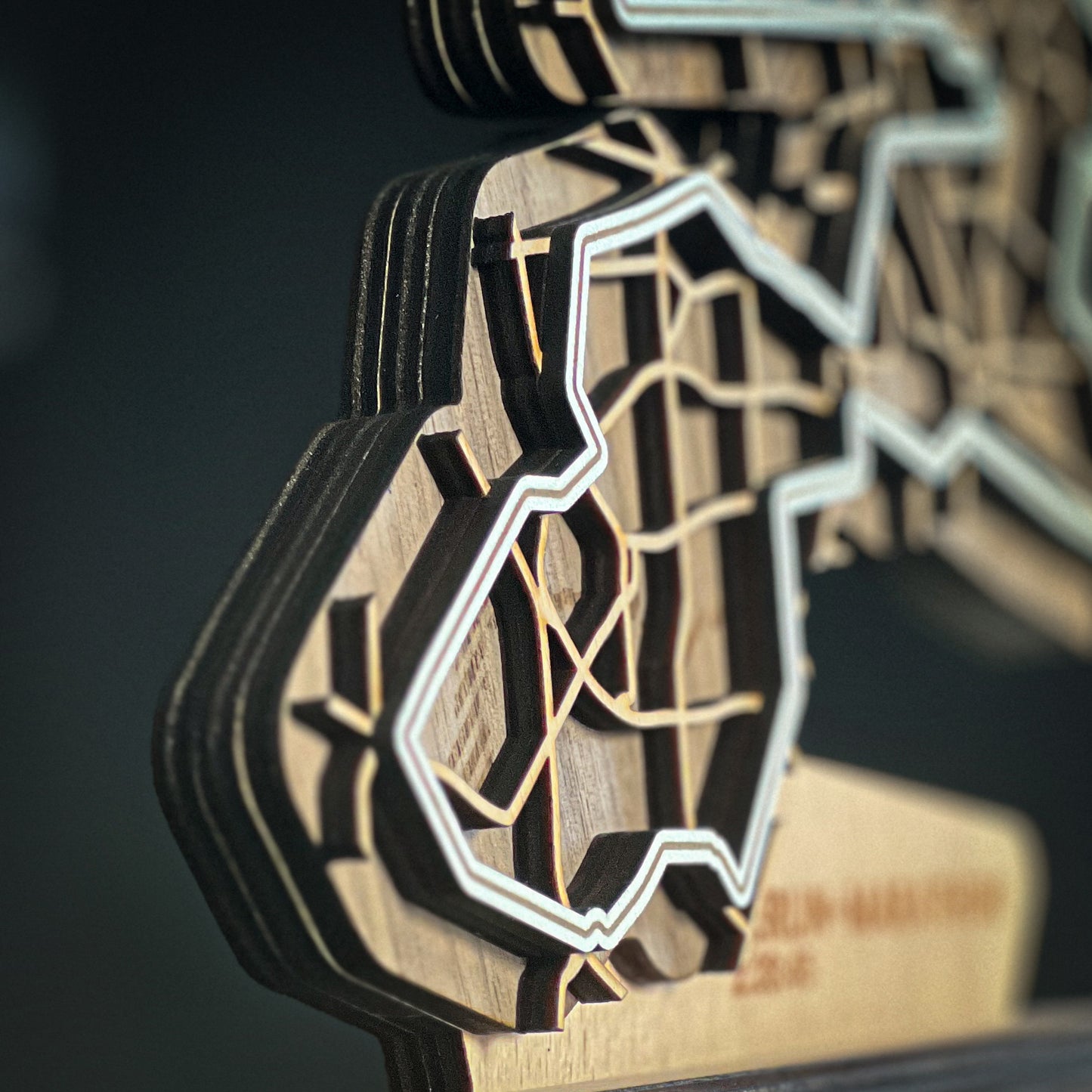 Berlin-Marathon - Wooden Running Track