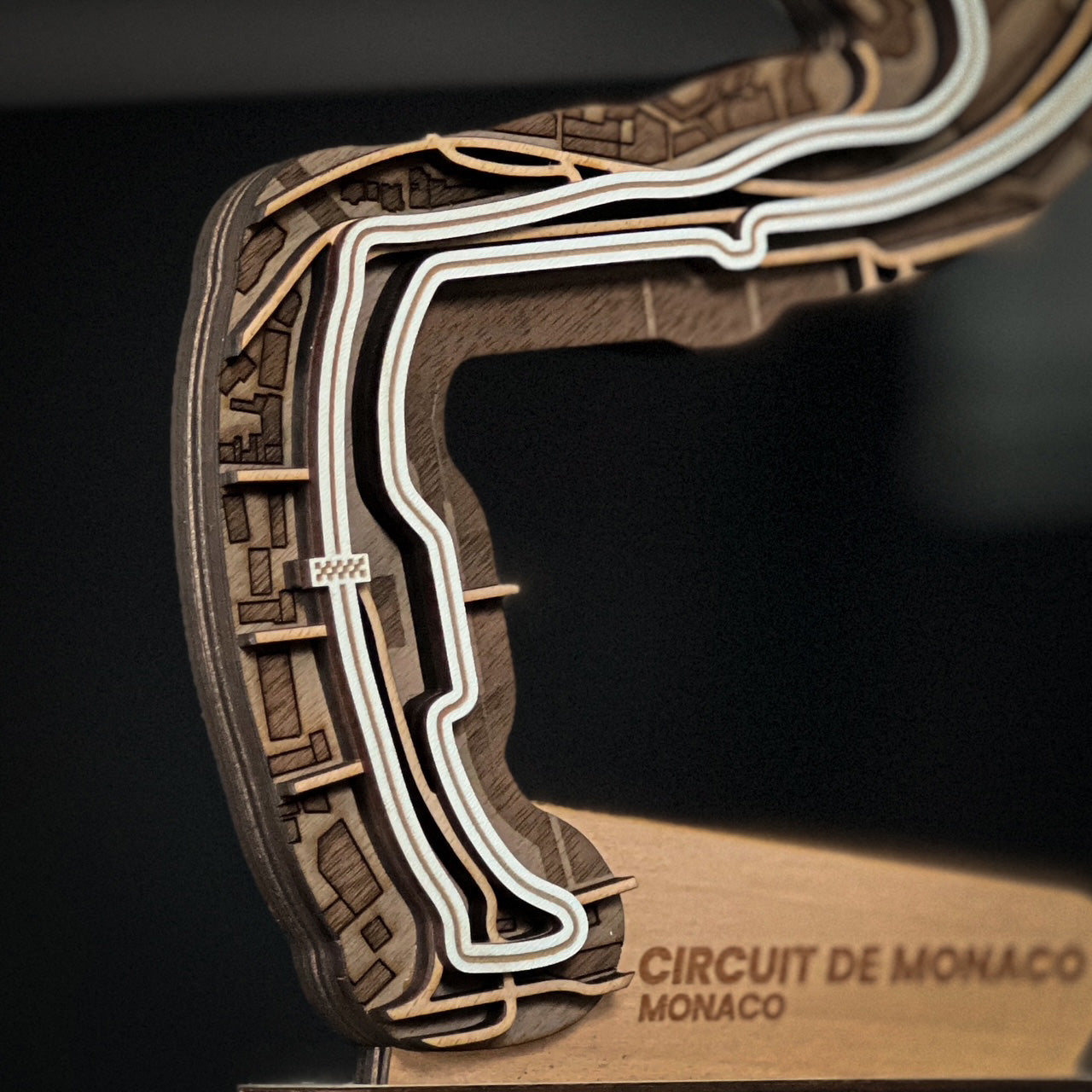 Circuit de Monaco - Wooden Racetrack