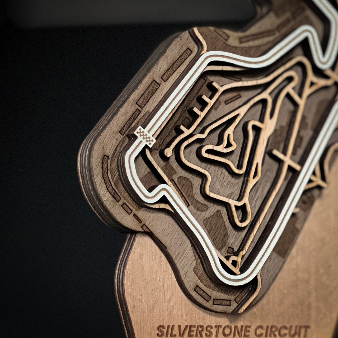 Silverstone Circuit - Wooden Racetrack