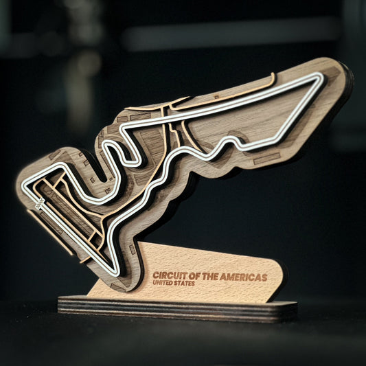 Circuit of the Americas - Wooden Racetrack