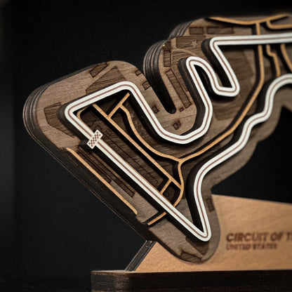 Circuit of the Americas - Wooden Racetrack