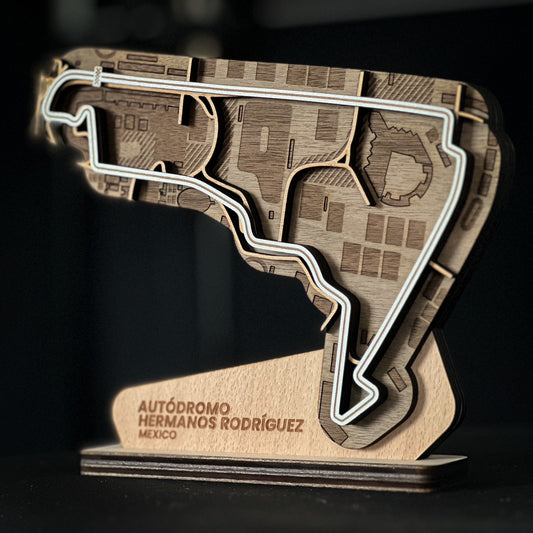 Autódromo Hermanos Rodríguez - Wooden Racetrack