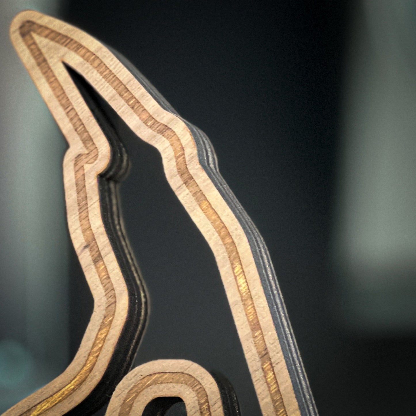 Circuit de Spa-Francorchamps - Wooden Racetrack Outline